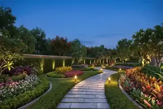 Landscaped Garden at Anant Raj The Estate One